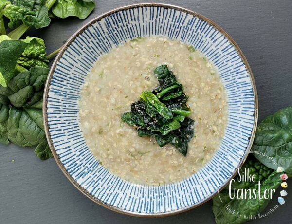 TCM Rezept Buchweizen Congee Traditionelle chinesische Medizin Ernährungsberatung